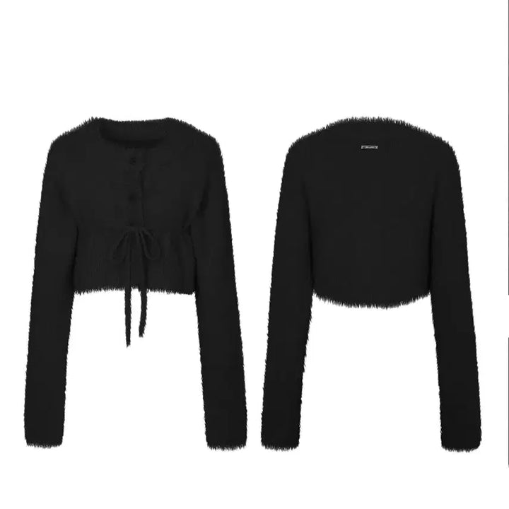 [BUNJANG] Pain or Pleasure Angela Knit Cardigan / 페인오어플레져 ANGELA KNIT CARDIGAN black