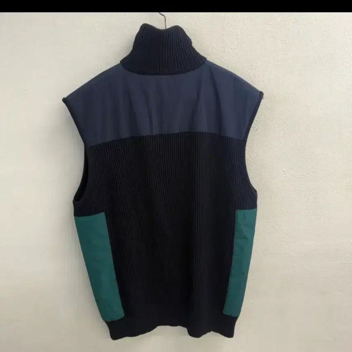 [BUNJANG] ZARA Patchwork Knit Vest (XL) / 자라 패치워크 니트 베스트 조끼 (XL)