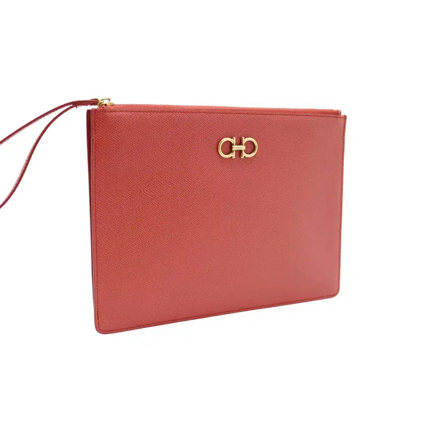 [BUNJANG] Ferragamo Gancini Clutch 22D781 / [착한중고명품울산점] 페라가모 간치니 클러치 22D781 상태 A