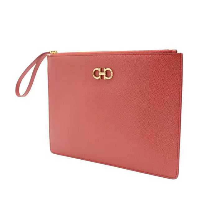 [BUNJANG] Ferragamo Gancini Clutch 22D781 / [착한중고명품울산점] 페라가모 간치니 클러치 22D781 상태 A