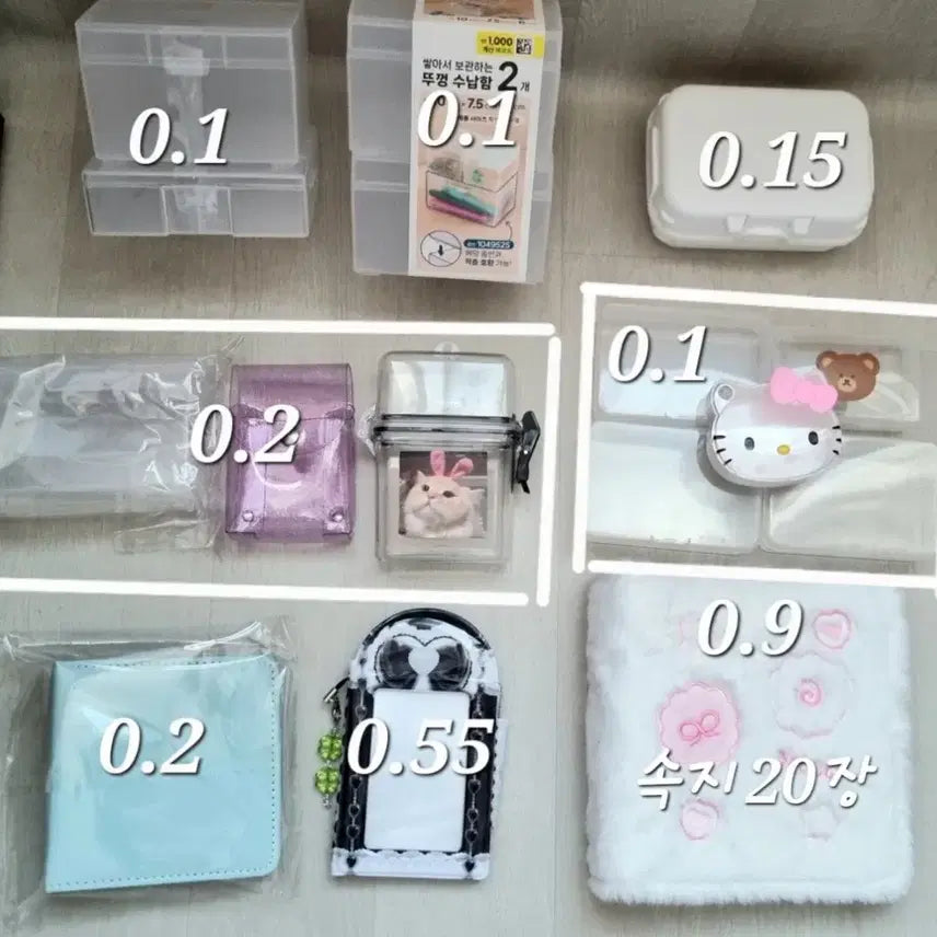 [BUNJANG] Photocard Supplies Bundle Set / [급처]포카 용품  개별 / 일괄 판매해요