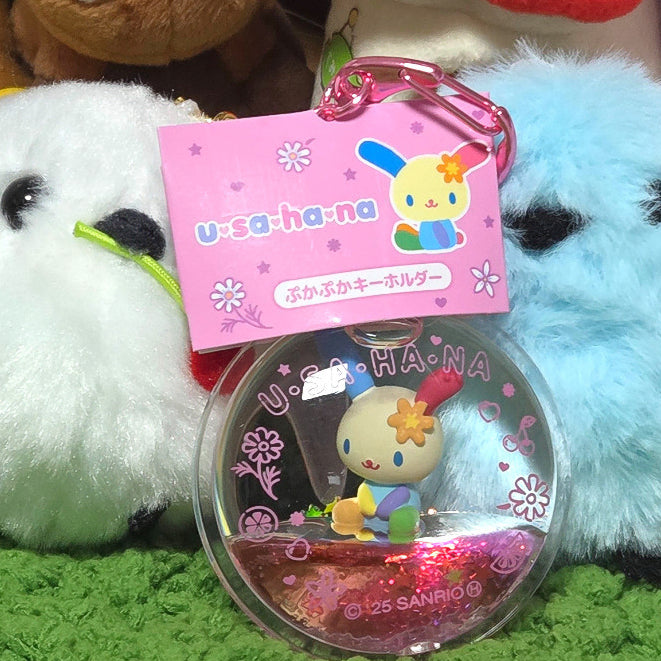 [BUNJANG] Usahana Sanrio Mascot Charm Keyring / 우사하나 워터볼 키링 산리오 스트랩 마스코트 참 키홀더