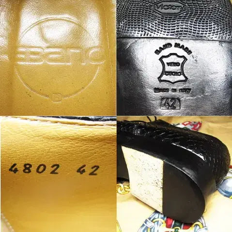 [BUNJANG] Bespoke Oxford Shoes / 이태리명품 에바노 블랙 스네이크 스킨 비스포크 옥스포드 275