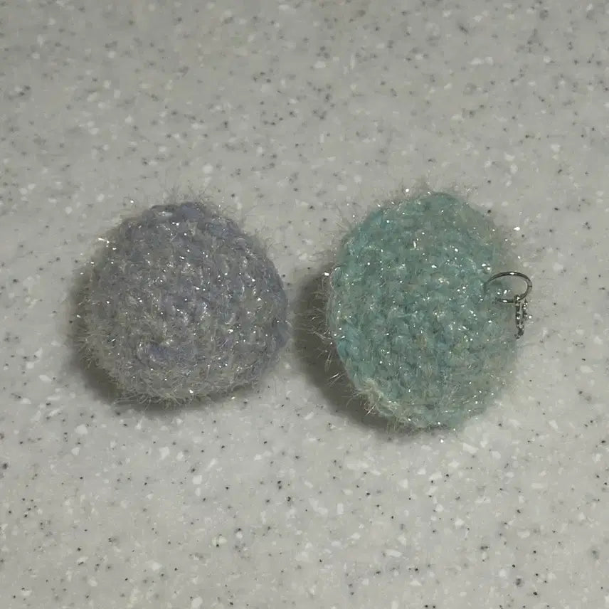 [BUNJANG] Handmade Knitted Mushroom Keychain / 뜨개버섯행운키링