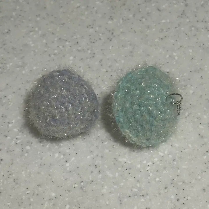 [BUNJANG] Handmade Knitted Mushroom Keychain / 뜨개버섯행운키링
