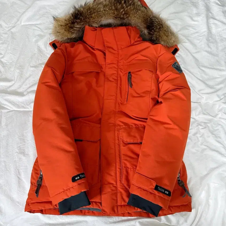 [BUNJANG] K2 Flywalk Hybrid Tech Goose Down Detachable Hood Padded Jacket (Size 95) / k2 플라이워크 하이브리드테크 거위털 후드탈부착 패딩 95 상태깨끗