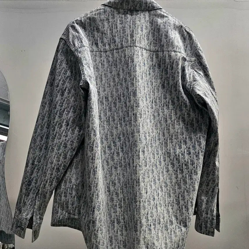 [BUNJANG] Dior Kasuri Shirt Jacket (Size 42) / [S+급/42 size] 디올 카스리 셔츠자켓 42사이즈