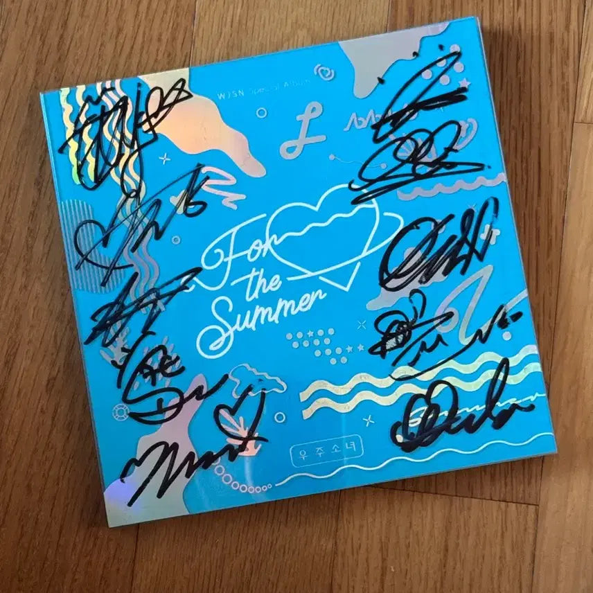 우주소녀 부기업 싸인앨범