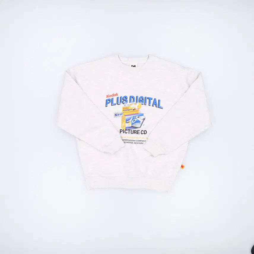 [BUNJANG] Kodak Apparel Digital Graphic Stereo Sweatshirt / [XS] 코닥 어패럴 디지털 그래픽 스테레오 맨투맨 0105J