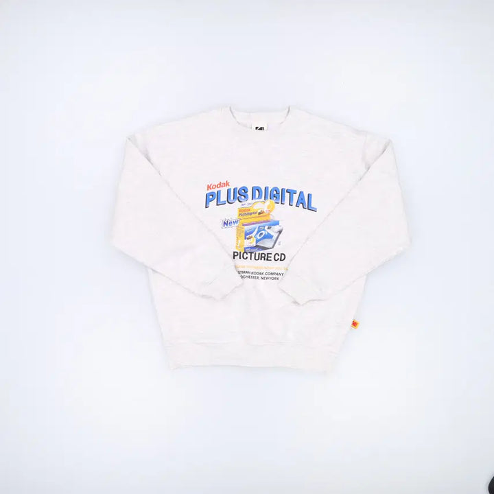 [BUNJANG] Kodak Apparel Digital Graphic Stereo Sweatshirt / [XS] 코닥 어패럴 디지털 그래픽 스테레오 맨투맨 0105J