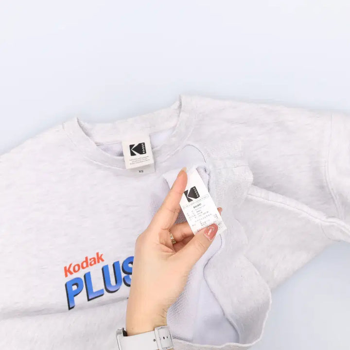 [BUNJANG] Kodak Apparel Digital Graphic Stereo Sweatshirt / [XS] 코닥 어패럴 디지털 그래픽 스테레오 맨투맨 0105J