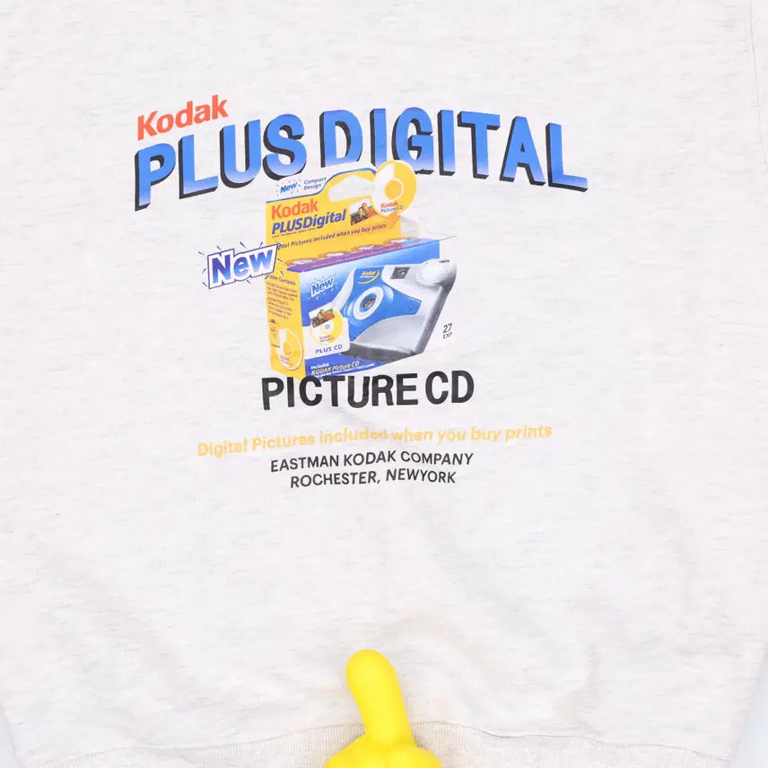 [BUNJANG] Kodak Apparel Digital Graphic Stereo Sweatshirt / [XS] 코닥 어패럴 디지털 그래픽 스테레오 맨투맨 0105J