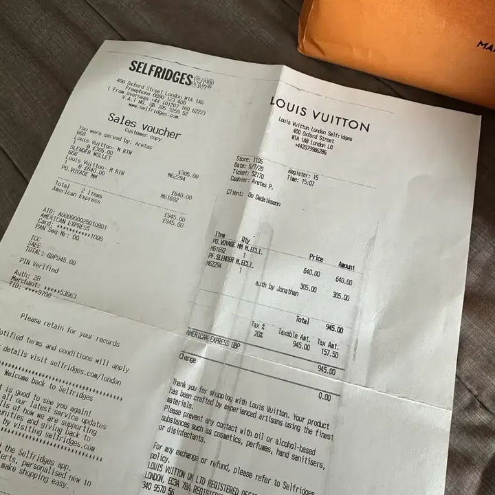 [BUNJANG] Louis Vuitton Eclipse Wallet (Full Package) / 루이비통 이클립스 반지갑 풀구성품