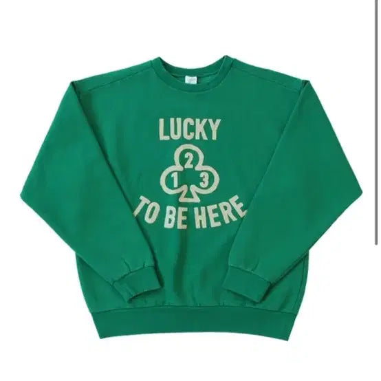 [BUNJANG] Collect Pieces Green Sweatshirt / [L]컬렉트피시스 그린 맨투맨