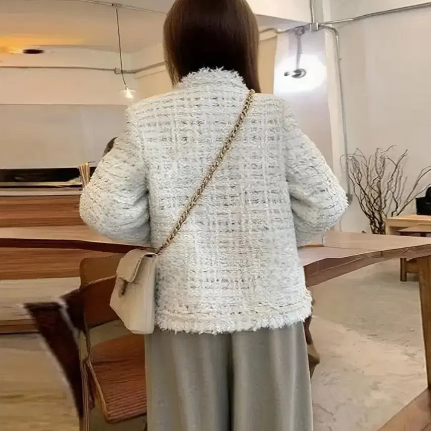 [BUNJANG] Tweed Jacket (Size 55-66) / 새옷)트위드 봄자켓55~66