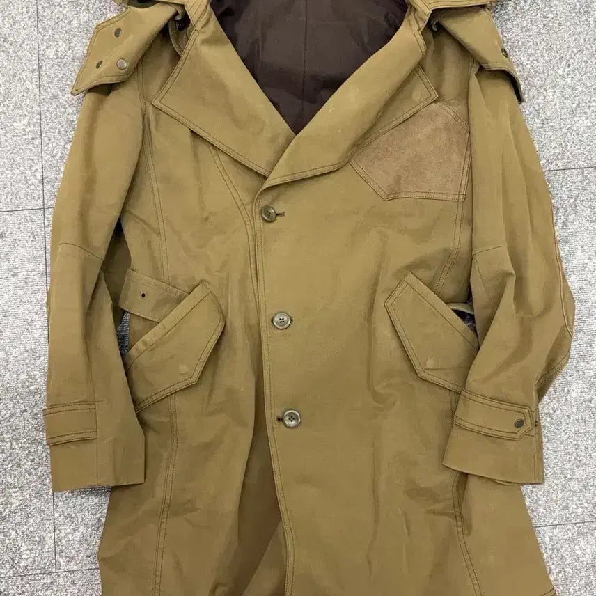 [BUNJANG] Solid Homme (Wooyoungmi) Leather Jacket / 남성 솔리드옴므(현 우영미)양가죽자켓 100