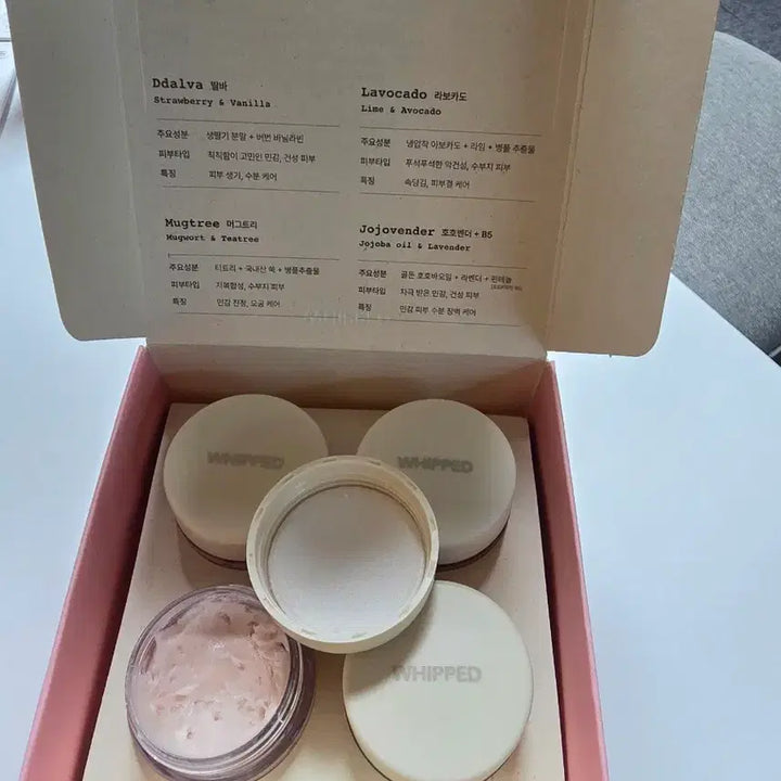 [BUNJANG] Whiffed Vegan Pack Cleanser Kit / 휩드 비건 팩클렌저 키트4종