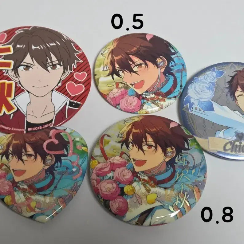 [BUNJANG] Ensemble Stars Morisawa Chiaki Wedding March Can Badge / 앙스타 치아키 캔뱃지 중스타 웨딩마치 오시캔뱃지