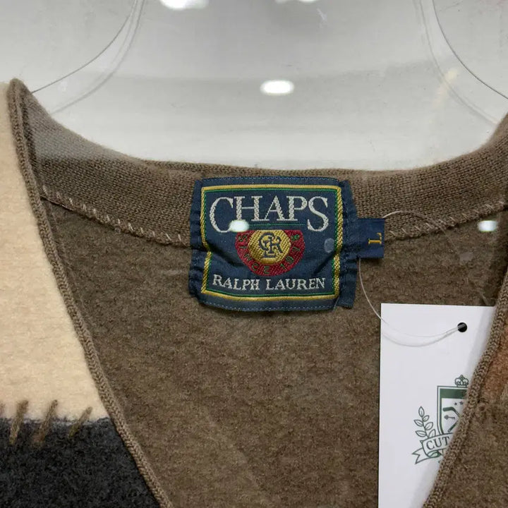 [BUNJANG] Ralph Lauren Wool Vest / 80s 찹스 랄프로렌 울 베스트 조끼