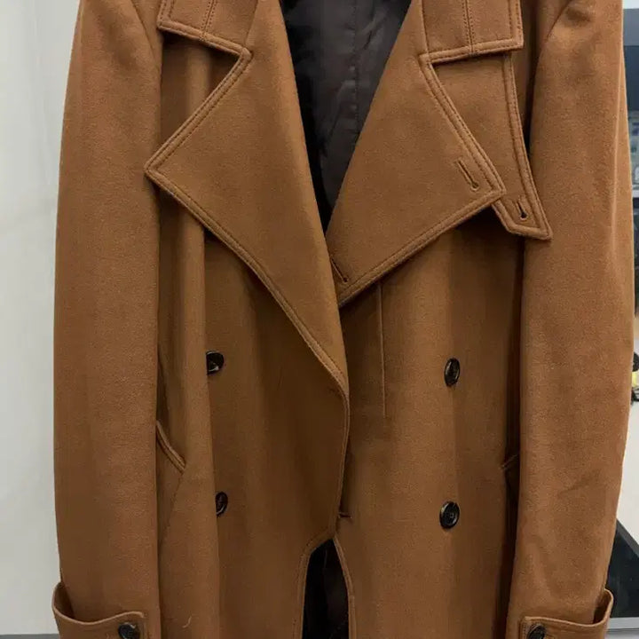 [BUNJANG] Wooyoungmi Brown Coat 105 Size / 남성 우영미 브라운 코트 105사이즈