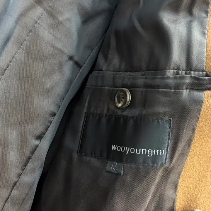 [BUNJANG] Wooyoungmi Brown Coat 105 Size / 남성 우영미 브라운 코트 105사이즈