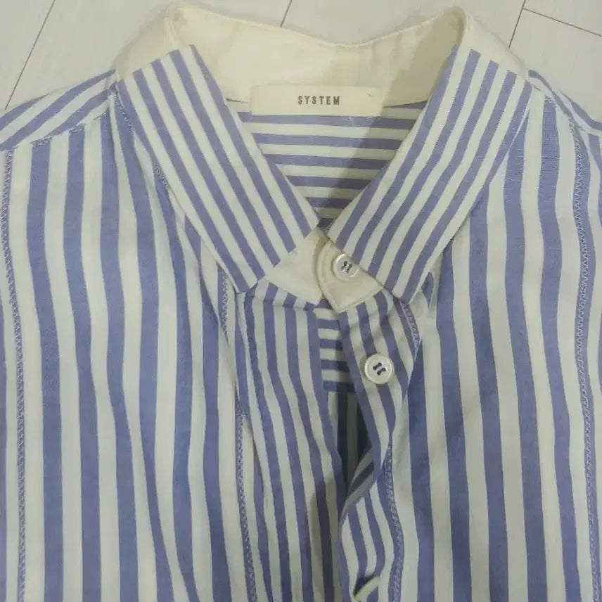 [BUNJANG] SYSTEM Stripe Shirt / SYSTEM 스트라이프 셔츠