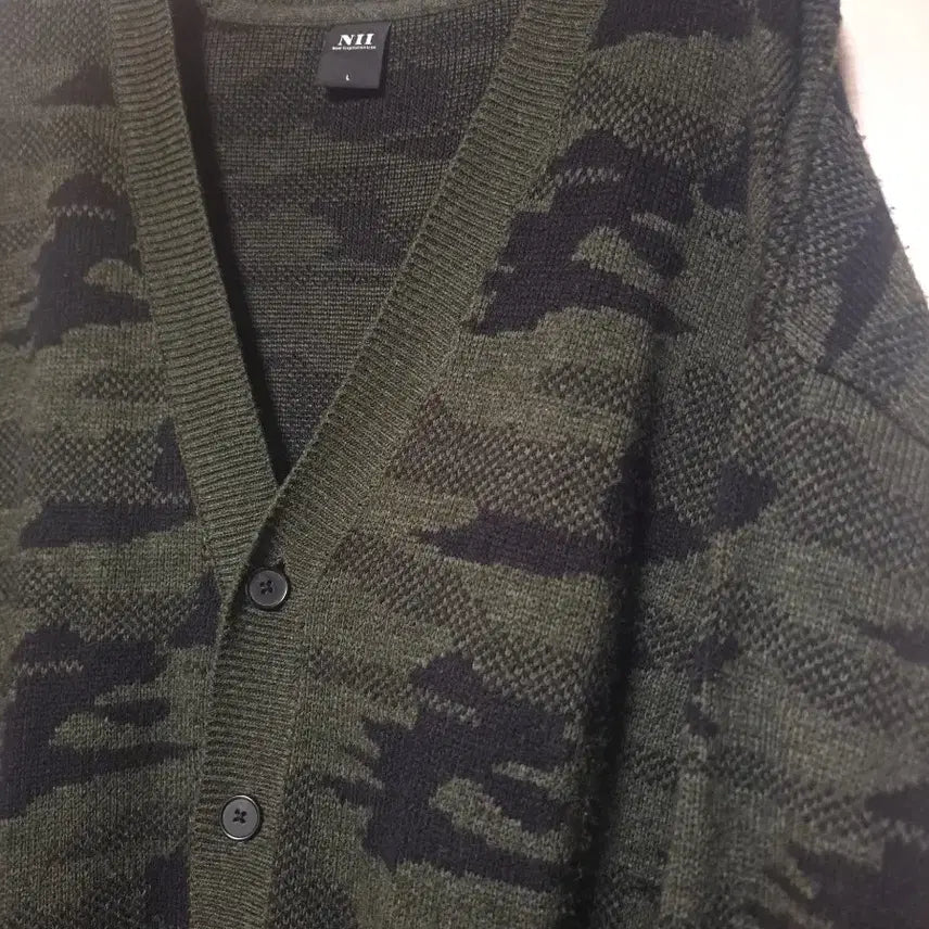 [BUNJANG] NII Military Cardigan / 100-110/L)NII 밀리터리 가디건