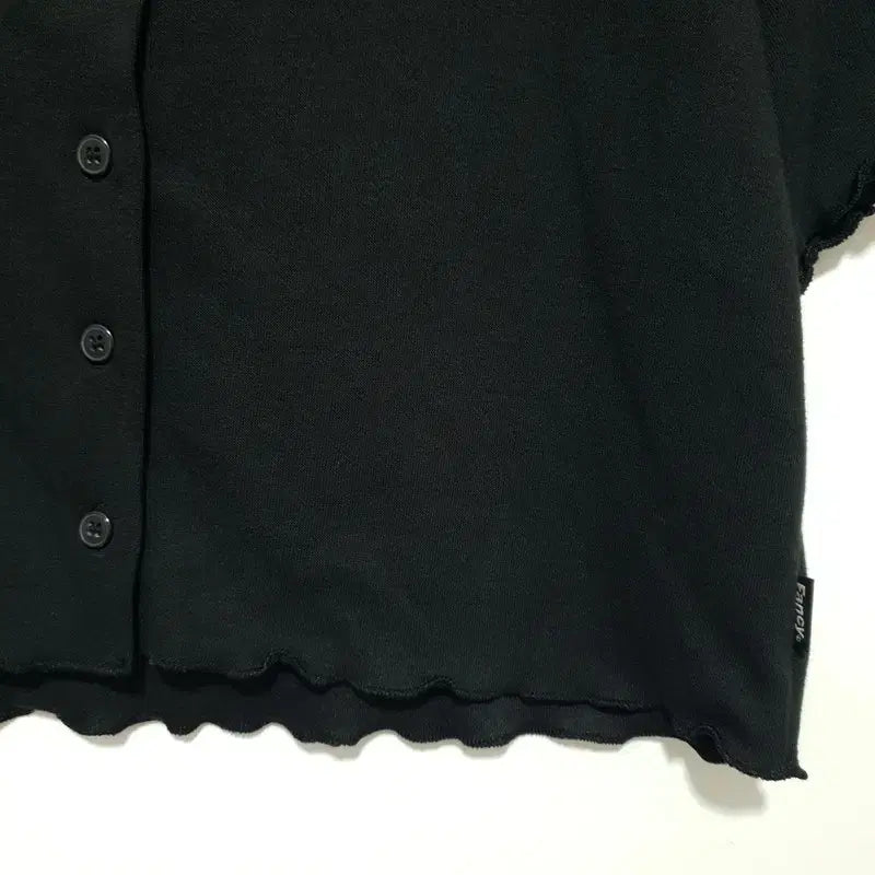 [SOLD OUT] 팬시클럽 체크 반팔 크롭 가디건 OS_S1343