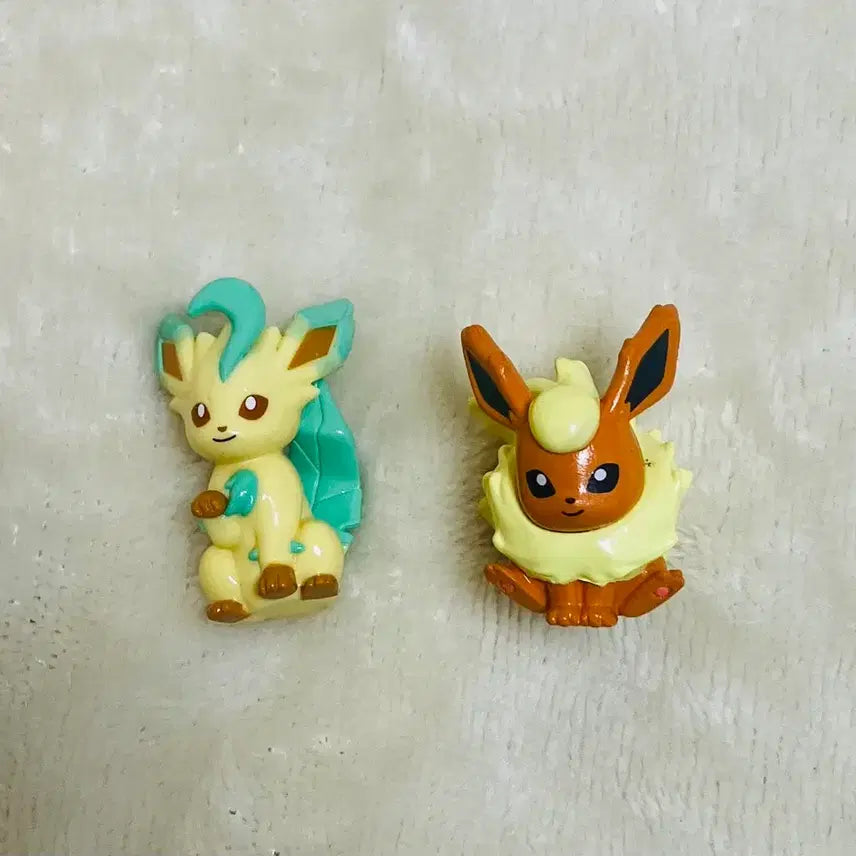 [BUNJANG] Pokemon Leafeon/Flareon Bath Bomb Figures / 일괄) 포켓몬스터 리피아/부스터 배쓰밤 피규어