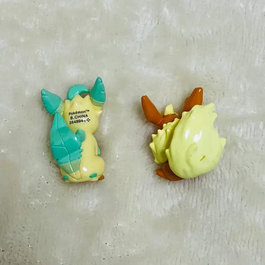 [BUNJANG] Pokemon Leafeon/Flareon Bath Bomb Figures / 일괄) 포켓몬스터 리피아/부스터 배쓰밤 피규어