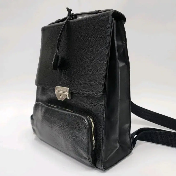 [BUNJANG] Louis Quatorze Leather Backpack / 정품 루이까또즈  가죽 백팩