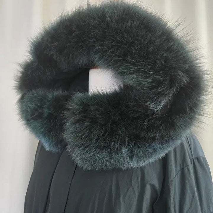 [BUNJANG] Egoist Long Fur Down Jacket / 에고이스트 퍼 롱 패딩