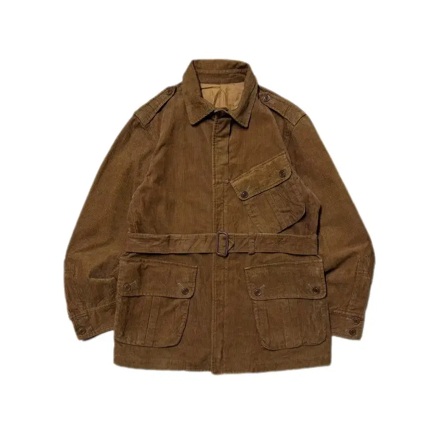 [BUNJANG] Adam et Rope Corduroy Safari Jacket / Adam et rope 아담엣로페 코듀로이 사파리자켓