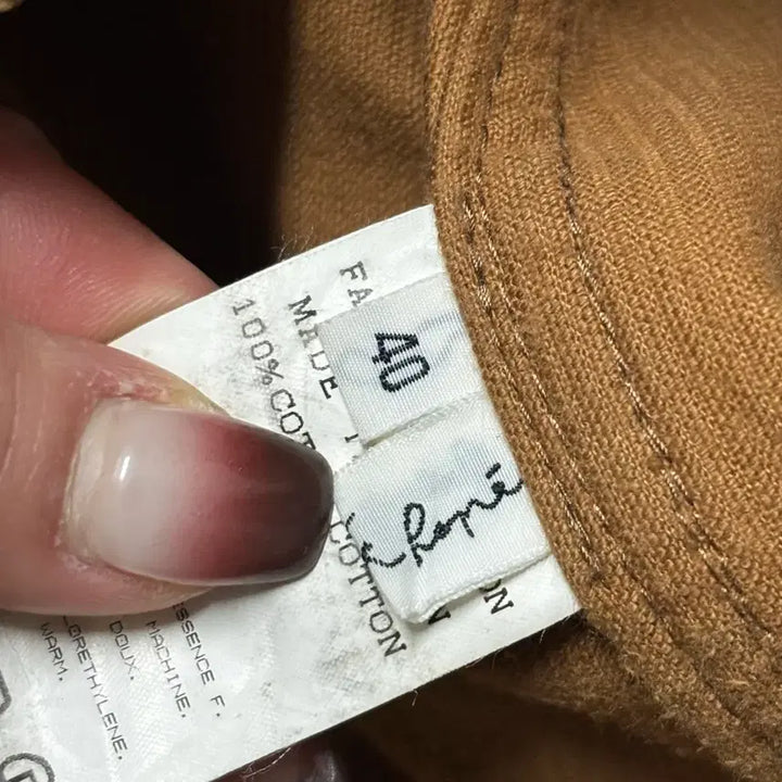 [BUNJANG] Adam et Rope Corduroy Safari Jacket / Adam et rope 아담엣로페 코듀로이 사파리자켓