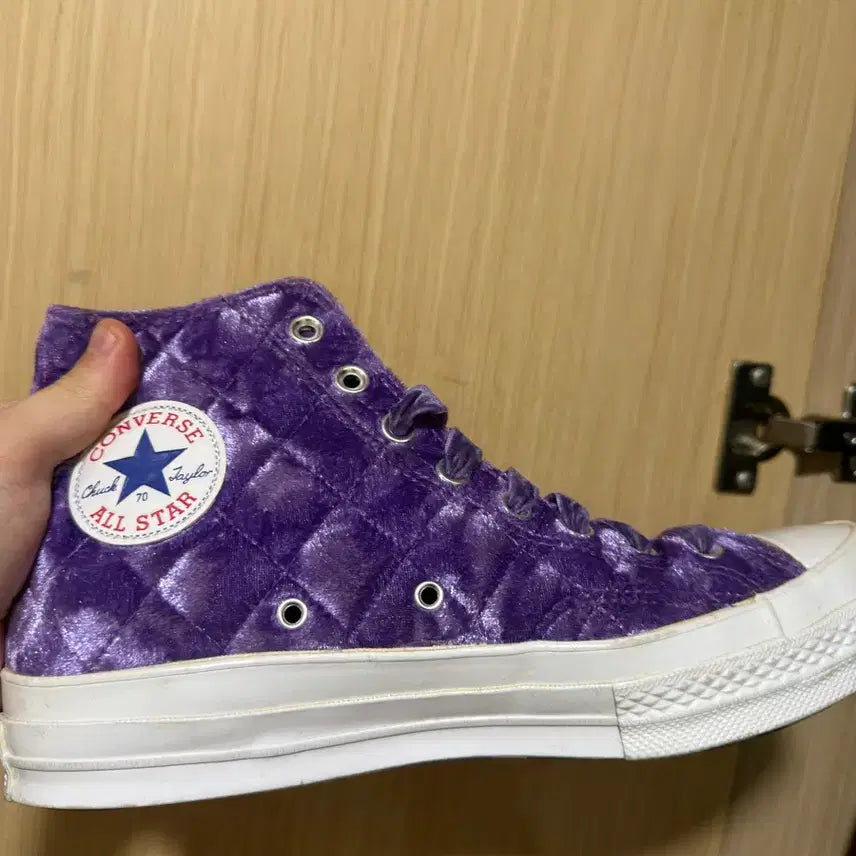 [BUNJANG] Converse Golf le Fleur Chuck 70 Purple Sneakers / 급처 컨버스 골프 프 플레르 척 70 퍼플 판매