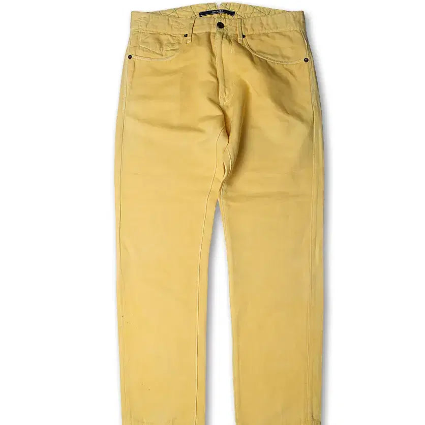 [BUNJANG] Incotex Straight Chinolino Pants / 인코텍스 [Incotex] 이태리 옐로우 스트레이트 치노리노 팬츠