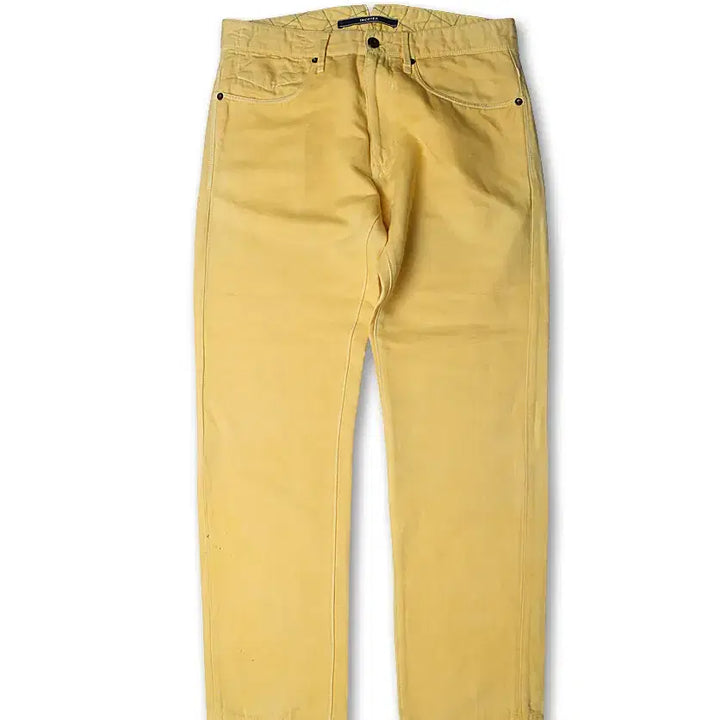 [BUNJANG] Incotex Straight Chinolino Pants / 인코텍스 [Incotex] 이태리 옐로우 스트레이트 치노리노 팬츠
