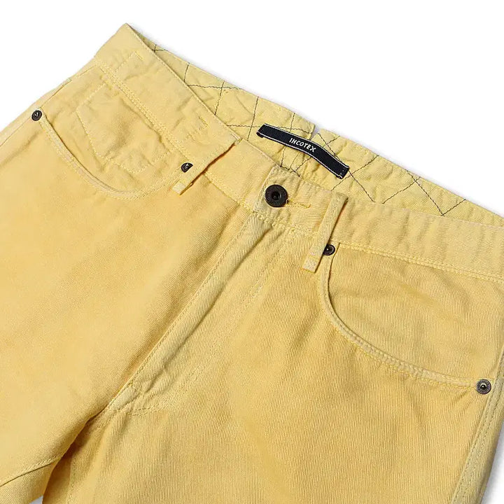 [BUNJANG] Incotex Straight Chinolino Pants / 인코텍스 [Incotex] 이태리 옐로우 스트레이트 치노리노 팬츠