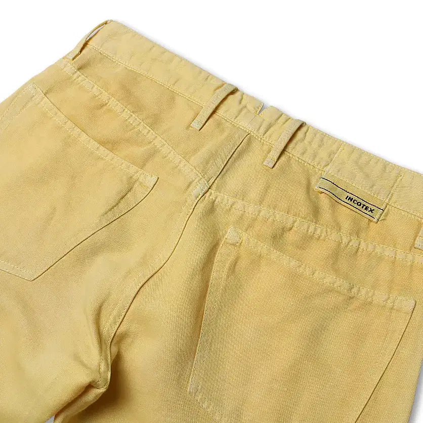 [BUNJANG] Incotex Straight Chinolino Pants / 인코텍스 [Incotex] 이태리 옐로우 스트레이트 치노리노 팬츠