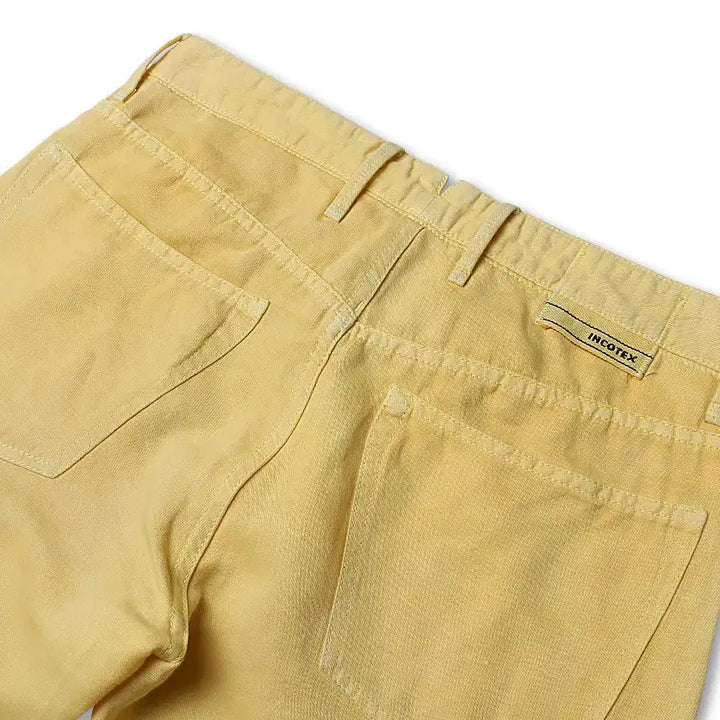 [BUNJANG] Incotex Straight Chinolino Pants / 인코텍스 [Incotex] 이태리 옐로우 스트레이트 치노리노 팬츠