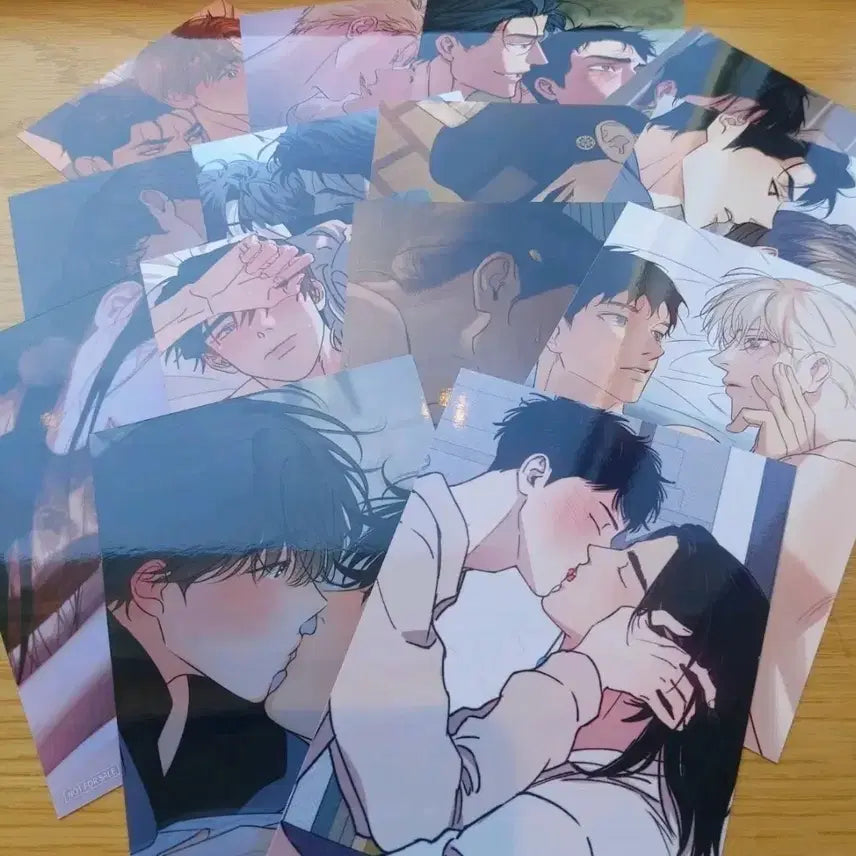 [BUNJANG] Morning Has Broken Skinship Photo Set / 레진 팝업 아침이 밝았습니다 스킨쉽 인화사진 세트 야화첩 징크스 백라이트