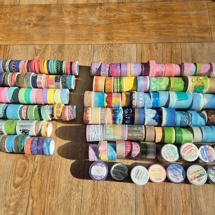 [BUNJANG] Bundle Set of Diary Accessories / 다꾸처분 마테띵 다이어리 떡메 배경지 일괄처분