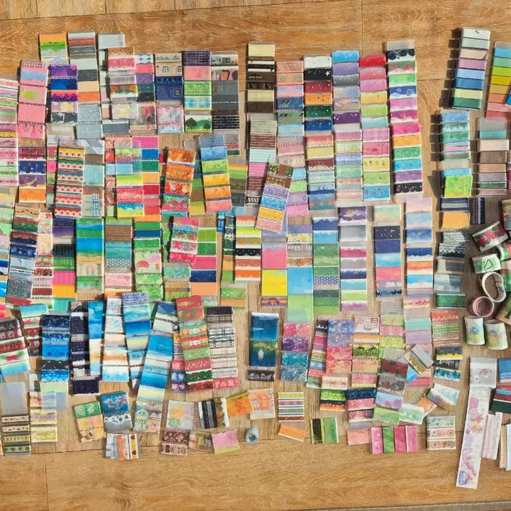 [BUNJANG] Bundle Set of Diary Accessories / 다꾸처분 마테띵 다이어리 떡메 배경지 일괄처분