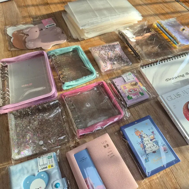 [BUNJANG] Bundle Set of Diary Accessories / 다꾸처분 마테띵 다이어리 떡메 배경지 일괄처분