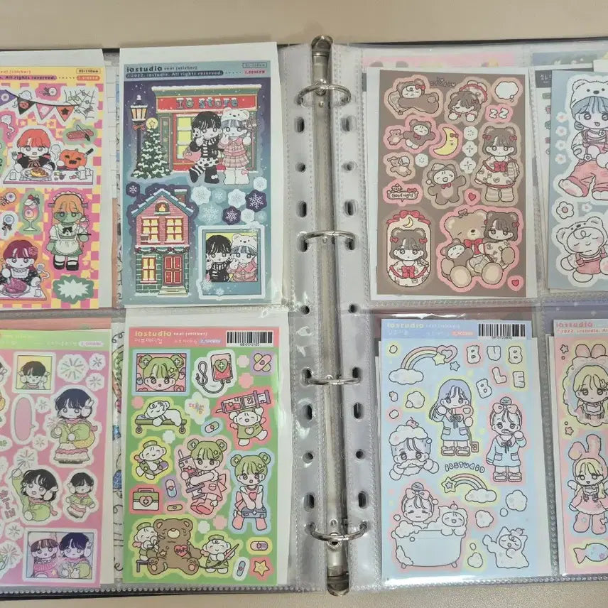 [BUNJANG] Bundle Set of Diary Accessories / 다꾸처분 마테띵 다이어리 떡메 배경지 일괄처분