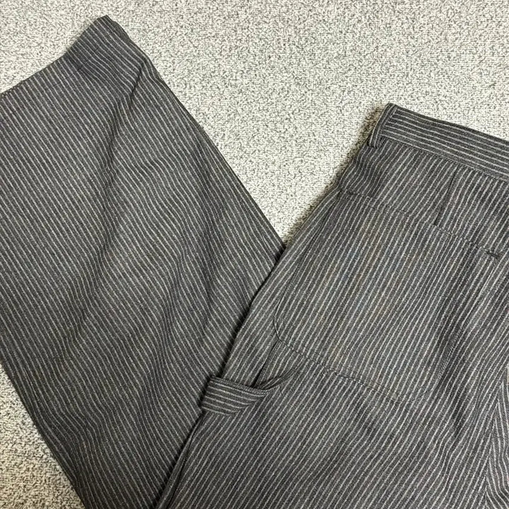 [BUNJANG] Helm Striped Pants L / 헬름 스트라이프 팬츠 L