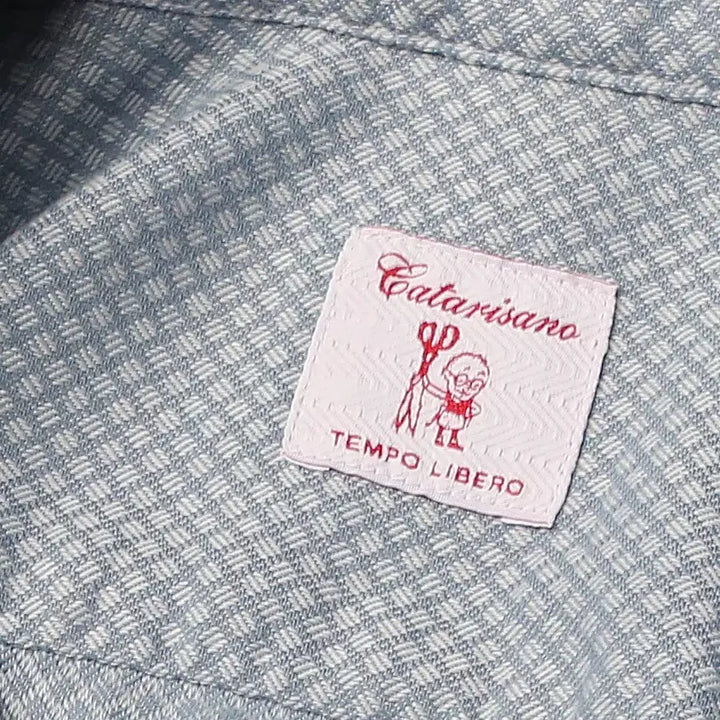 [BUNJANG] Catarisano Tempo Libero Pattern Italy Shirt / 카타리사노 [Catarisano] 템포 리베로 패턴 이태리 셔츠