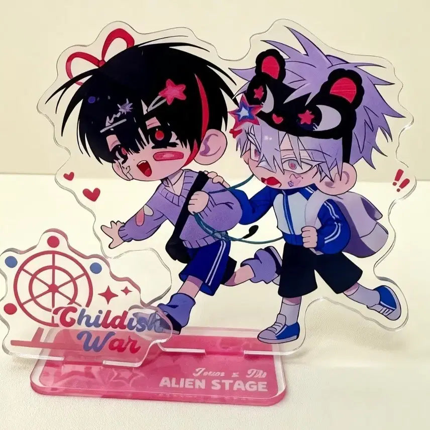 [BUNJANG] Ateez Alien Stage Till & Ivan Acrylic Standee / 에이스테 에일리언스테이지 틸 이반 아크릴 스탠드 굿즈