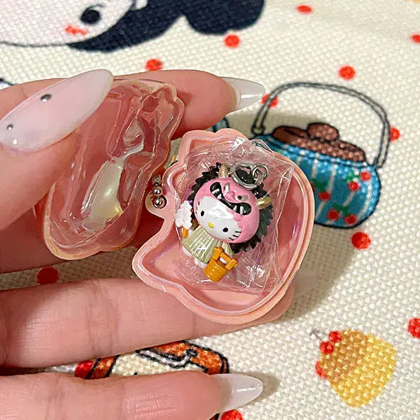 [BUNJANG] Hello Kitty 2002 Figure Keyring / [고전] 헬로키티 02년 피규어 키링 (1매) 고전키티 고전굿즈