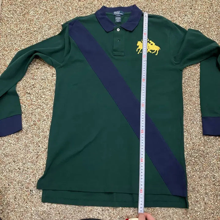 [BUNJANG] Polo Ralph Lauren Big Pony Rugby Shirt / 222 폴로 빅포니 럭비티 카라티 pk